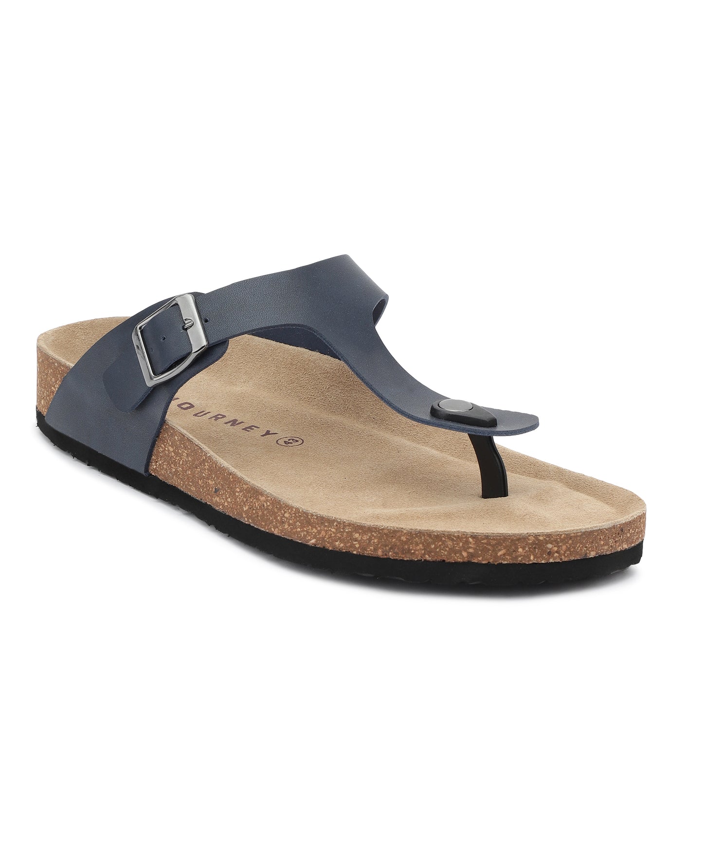 Nivera 2.0 Men’s Cork Footbed Thong Sandal (Navy)