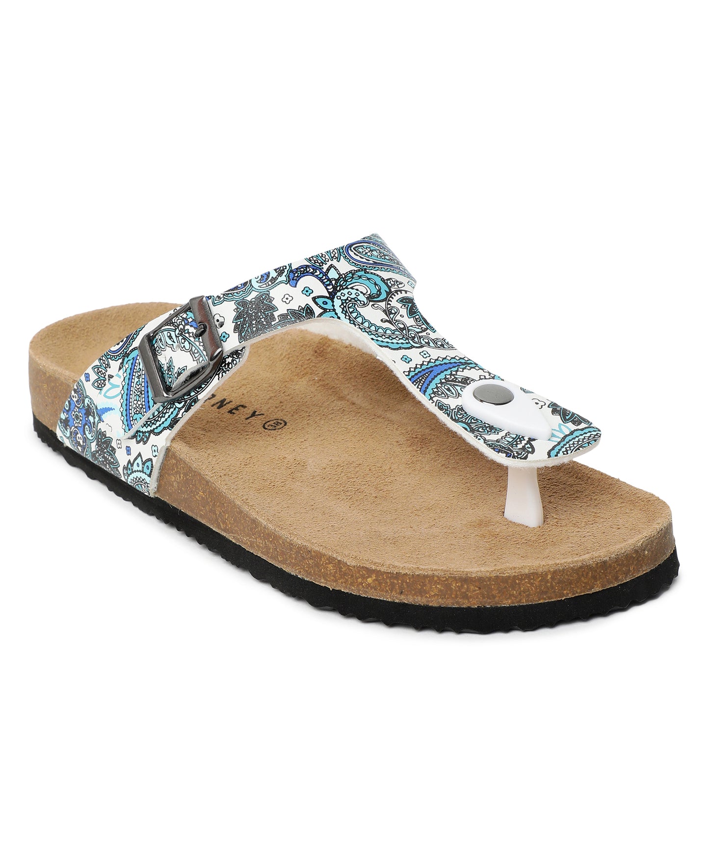 Anna Carina Women's Thong Sandal (Blue)