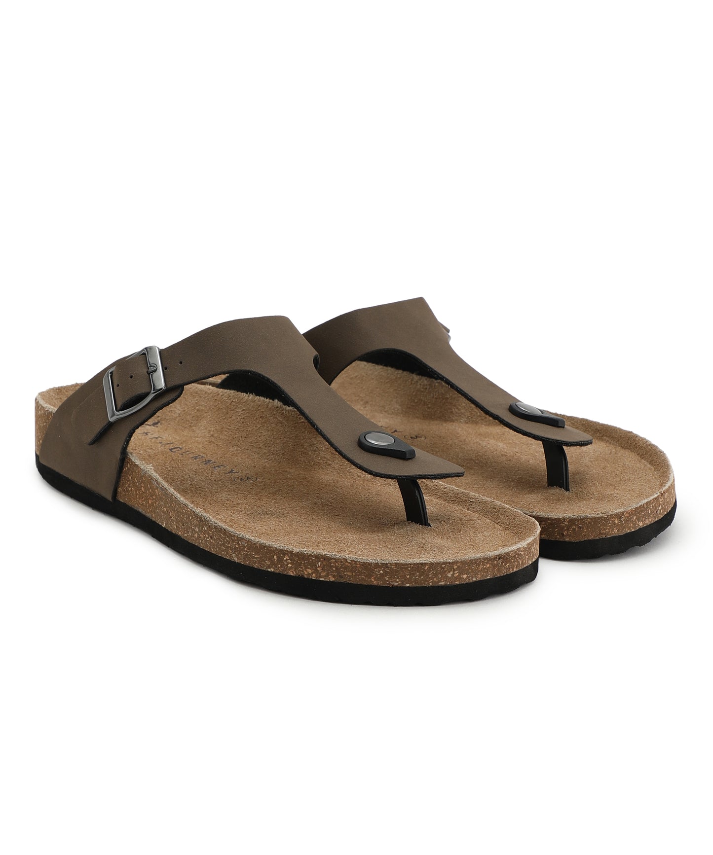 Nivera 2.0 Men’s Cork Footbed Thong Sandal (Light Brown)