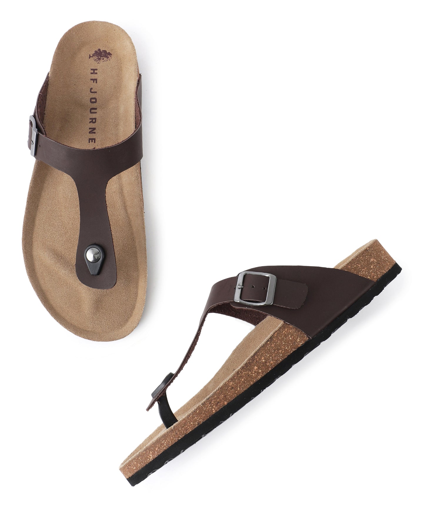 Nivera 2.0 Men’s Cork Footbed Thong Sandal (Royal Oak)