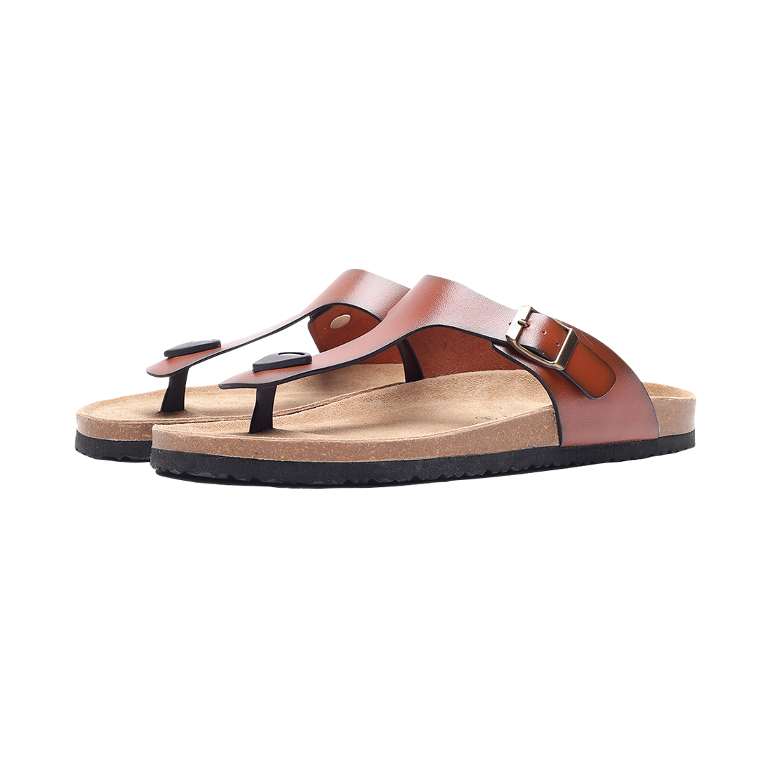 Nivera Men's Thong Sandals (Tan)