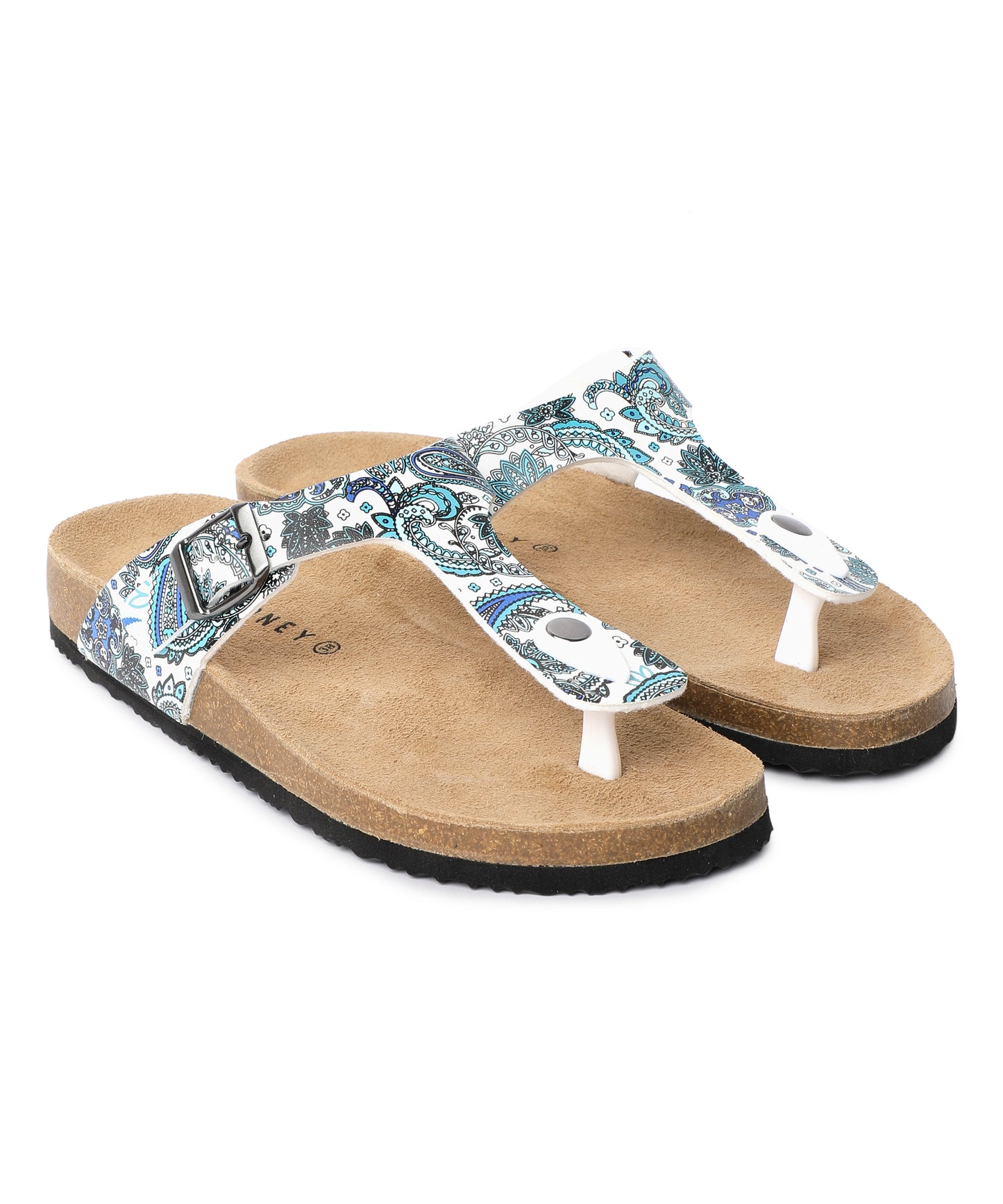 Anna Carina Women's Thong Sandal (Blue)