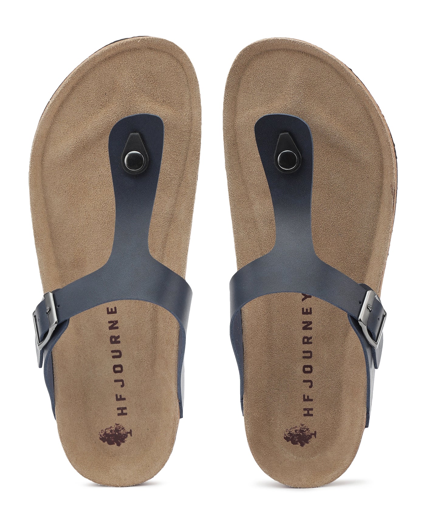 Nivera 2.0 Men’s Cork Footbed Thong Sandal (Navy)