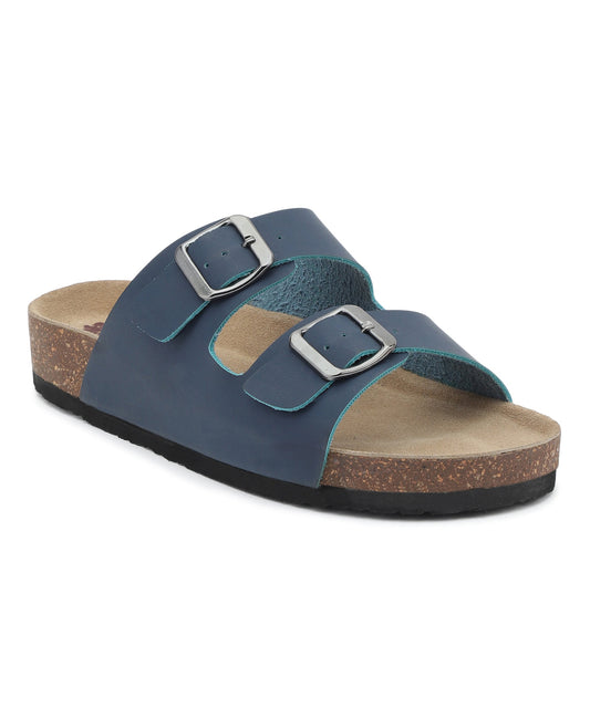 Amelia 2.0 Women's Two Strap Sandals (Navy)