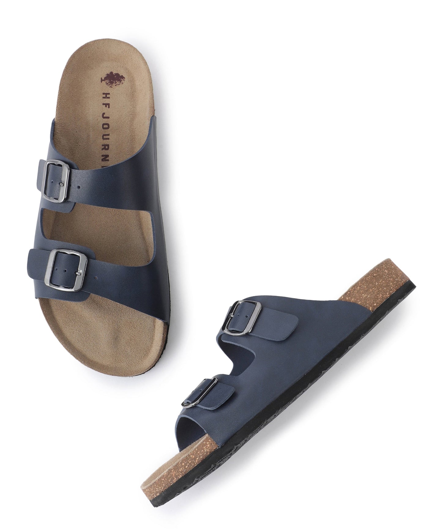 Amelia 2.0 Women's Two Strap Sandals (Navy)