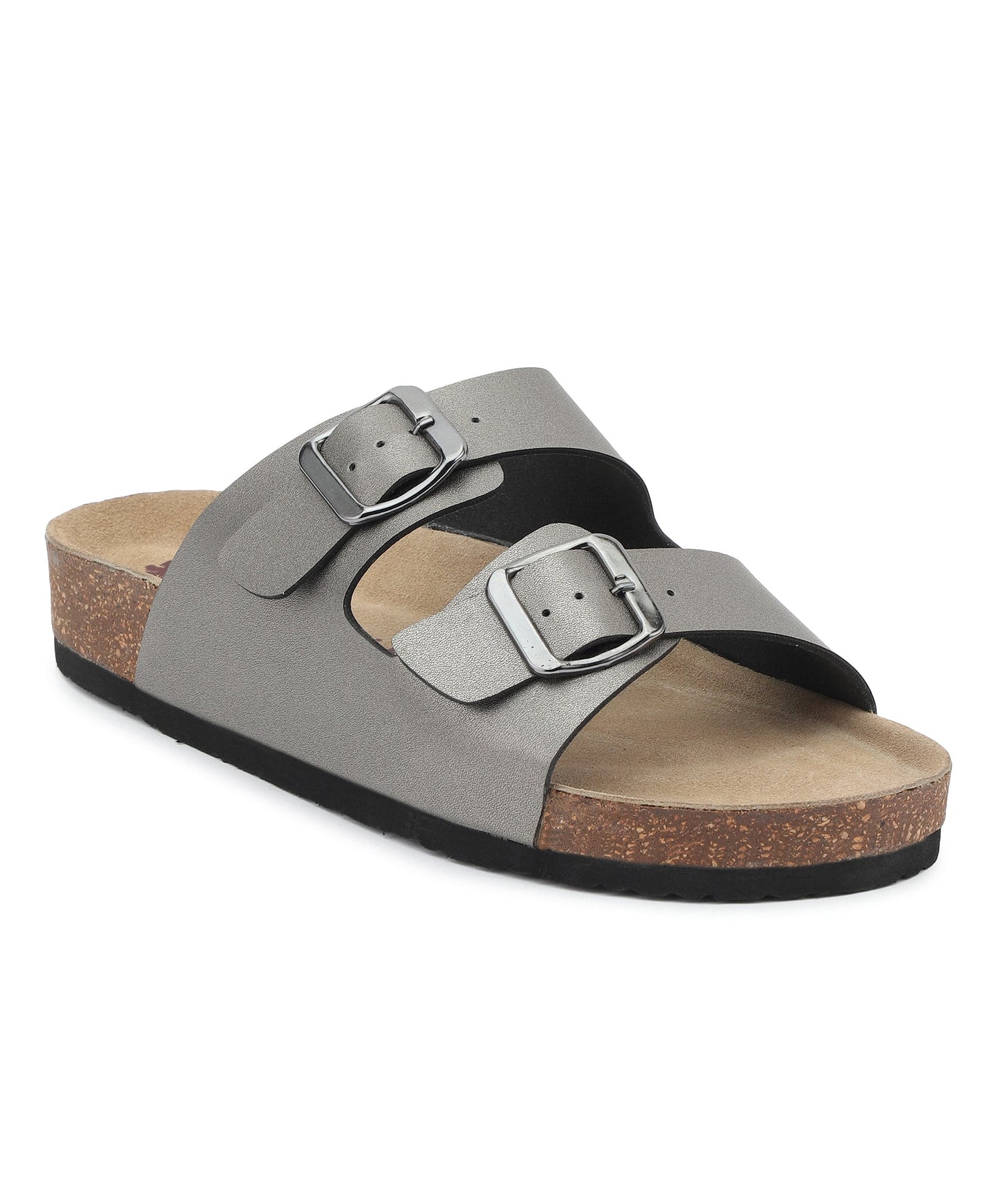 Amelia 2.0 Women's Two Strap Sandals (Pewter)