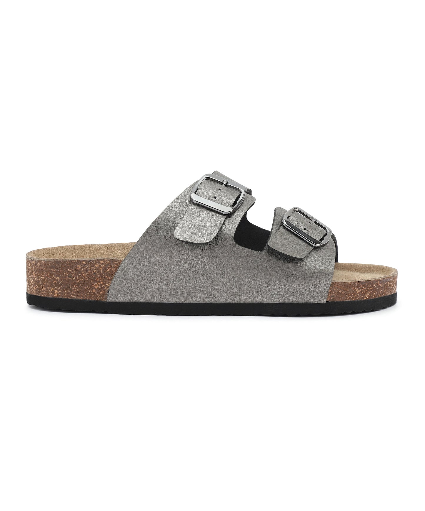 Amelia 2.0 Women's Two Strap Sandals (Pewter)