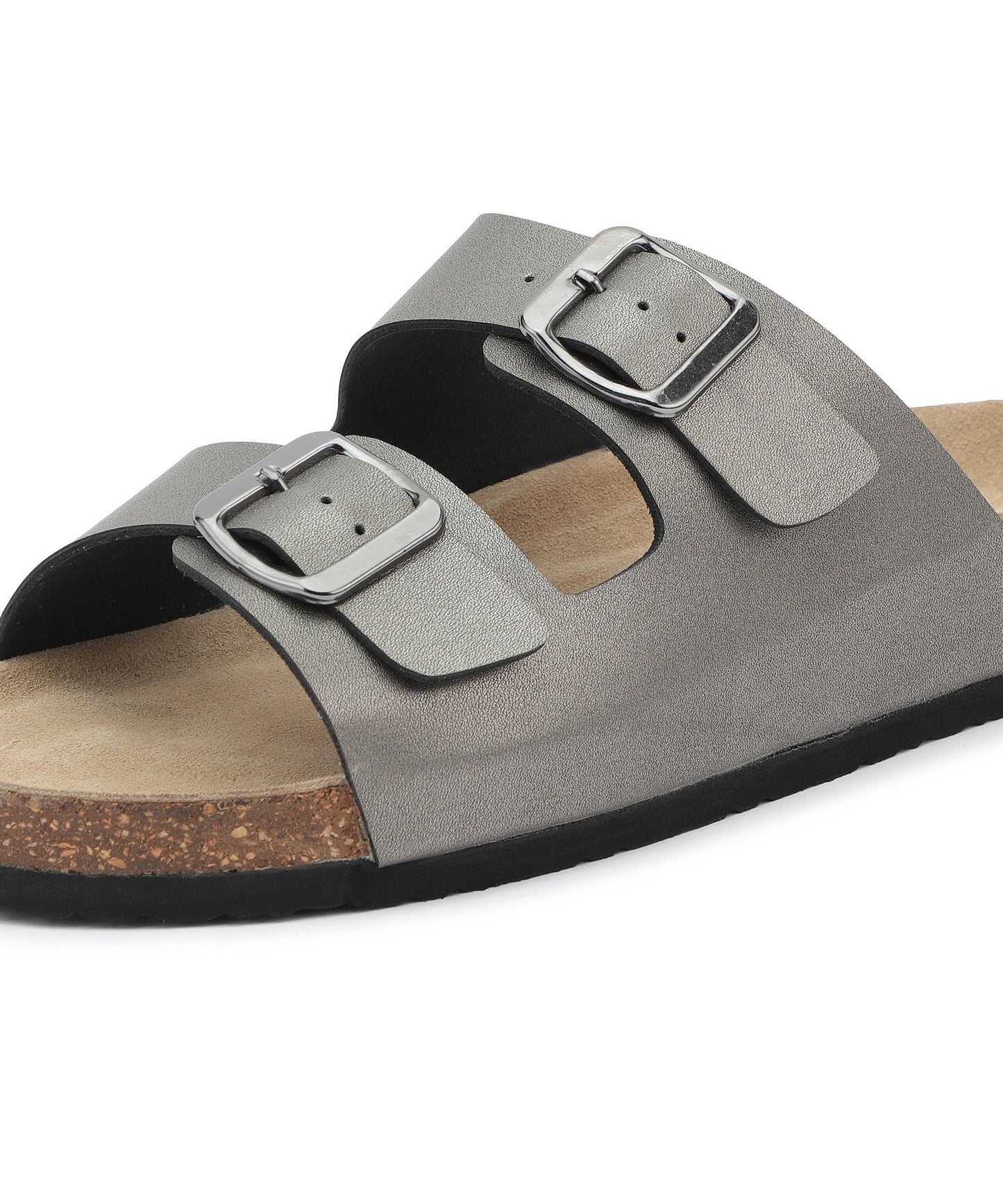 Amelia 2.0 Women's Two Strap Sandals (Pewter)