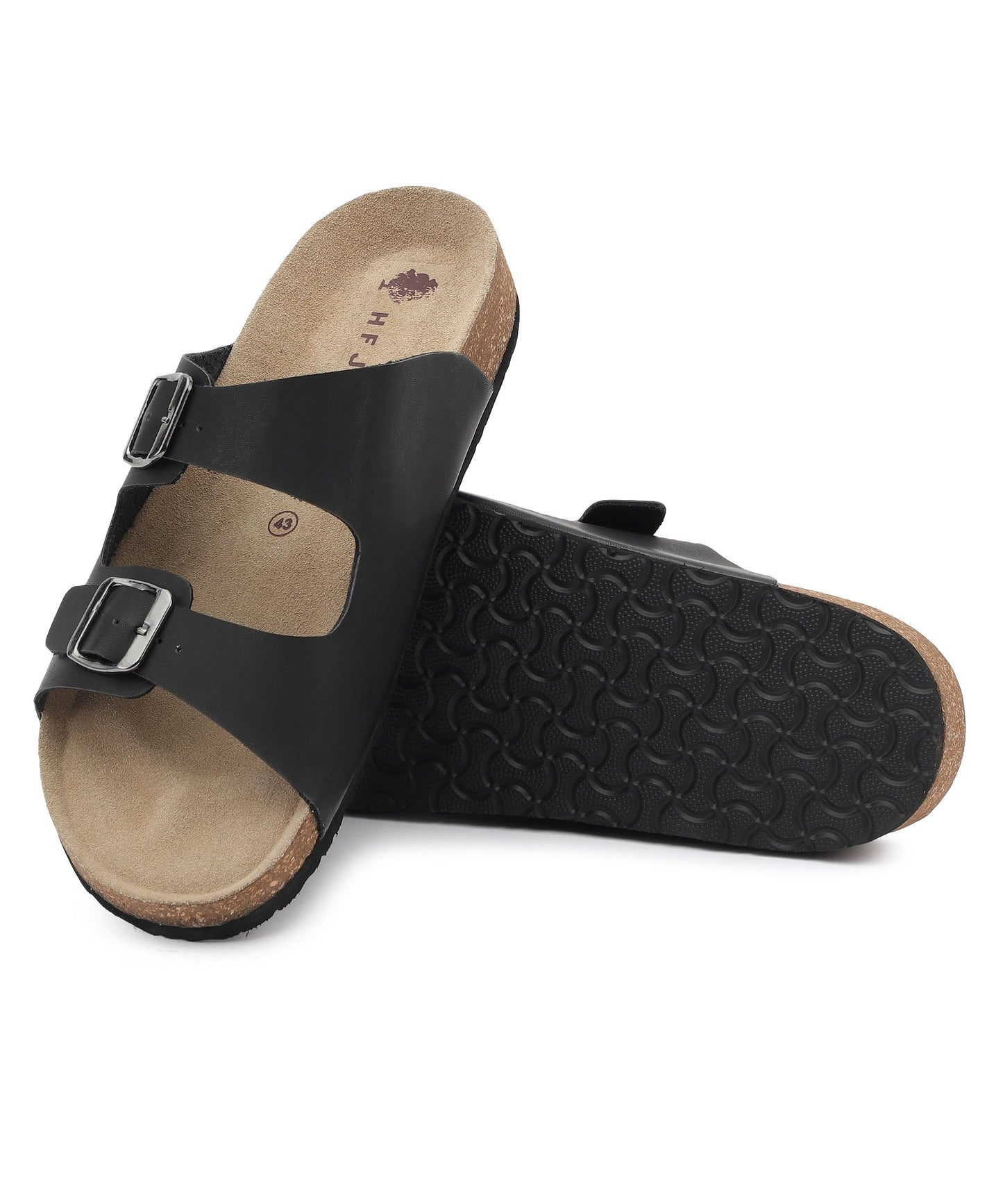 Zeno 2.0 Men's Two-Strap Sandals(Black)