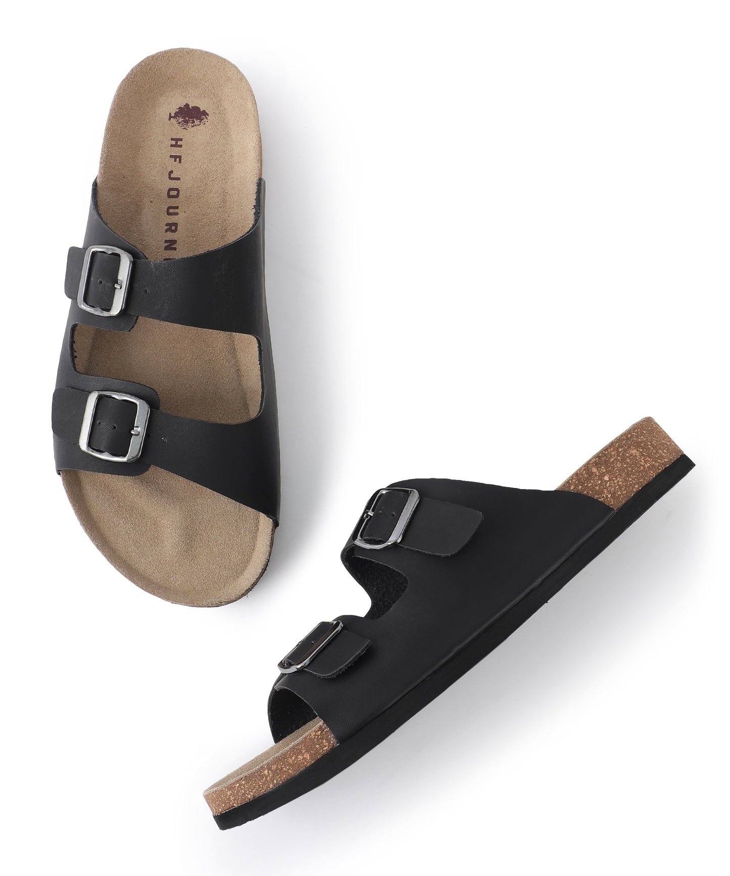 Zeno 2.0 Men's Two-Strap Sandals(Black)