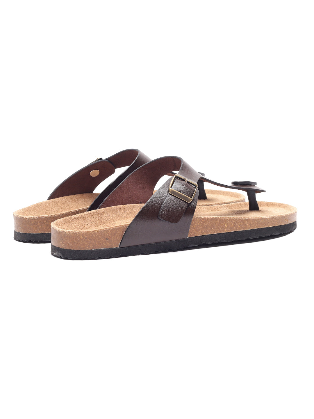 Nivera Men's Leather Thong Sandals (Royal Oak)