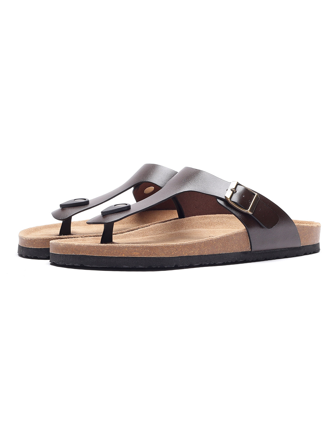 Nivera Men's Leather Thong Sandals (Royal Oak)